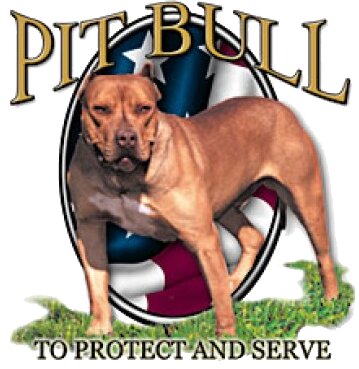 Pit bulls protect an serve 