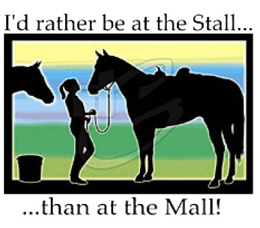 I'd Rather be at the Stall
