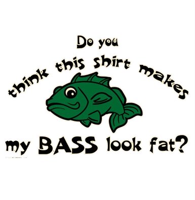 My bass look fat