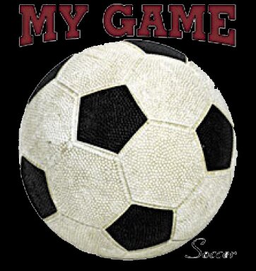 Soccer is my game