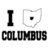 I Love Columbus  BLACK 