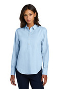 Women's Long Sleeve Modern Oxford Shirt
