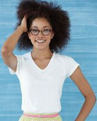 Women's Softstyle® V-Neck T-Shirt