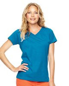 Women's Fine Jersey V-Neck Tee