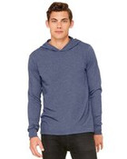 Unisex Jersey Hooded Long Sleeve Tee