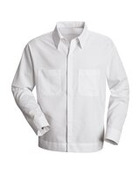 Men's Button-Front Shirt Jacket