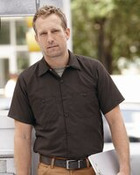 Men's Industrial Short Sleeve Work Shirt