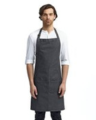 Jeans Stitch Denim Bib Apron