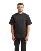 Unisex Short Sleeve Recycled Chef Coat