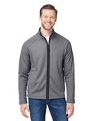 Men's Venture Heathered Stripe Full-Zip Jacket