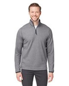 Men's Venture Heathered Stripe Quarter-Zip Pullover