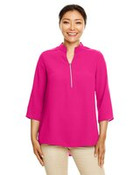 Women's Perfect Fit™  Three-Quarter Sleeve Crepe Tunic