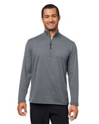 Men's Fairway Marbled Jersey Quarter-Zip Pullover