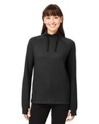 Women's Rhythm Waffle Cross-Neck Pullover