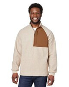 Men's Aura Sweater Fleece Quarter-Zip Pullover