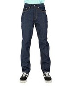 Unisex Raw Denim Straight-Leg Jean Pants
