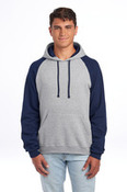 Unisex NuBlend ® Colorblock Raglan Hoodie Sweatshirt
