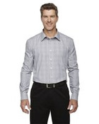 Men's Crown Collection® Glen Plaid Woven Dress Shirt