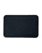 Medium Blank Black Patch - Qty 10