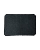 Small Blank Black Patch - Qty 10