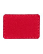 Small Blank Red Patch - Qty 10