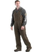 Men's Heartland Insulated Washed Duck Bib Overall