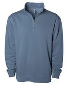 Unisex Pigment-Dyed Quarter-Zip Pullover