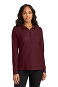Women's Wearever Signature Pique Long Sleeve Polo
