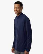 Men's Textured Stripe Quarter-Zip Pullover
