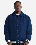 Unisex Collared Varsity Jacket