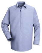 Men's Specialized Pocketless Long Sleeve Work Shirt