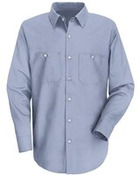 Men's Industrial Stripe Work Shirt