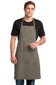 Easy Care Extra Long Bib Apron with Stain Release