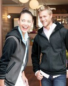 Unisex Heavyweight Varsity Full-Zip Hooded Sweatshirt