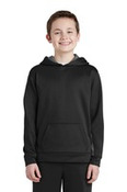 Youth Sport Wick ® Fleece Colorblock Hooded Pullover