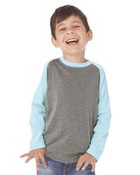 Youth CVC Three-Quarter Sleeve Raglan T-Shirt