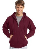 Unisex EcoSmart® Full-Zip Hooded Sweatshirt