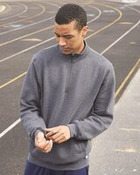 Unisex Dri Power® Quarter-Zip Cadet Collar Sweatshirt