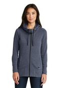Women's Tri Blend Fleece Full Zip Hoodie