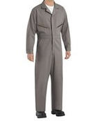 Men's Tall Zip-Front Cotton Coverall