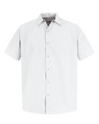 Men's Specialized Pocketless Polyester Work Shirt
