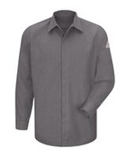 Men's Concealed-Gripper Pocketless Long Sleeve Shirt - CoolTouch® 2