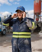 Men's Enhanced Visibility Action Back Coverall