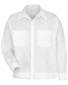 Men's Tall Button-Front Shirt Jacket