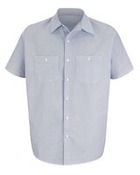 Men's Industrial Stripe Work Shirt