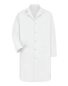 Unisex Tall Gripper Front Lab Coat