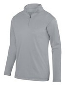 Youth Wicking Fleece Quarter-Zip Pullover