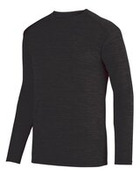 Unisex Shadow Tonal Heather Long Sleeve T-Shirt