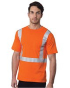 Unisex USA-Made High Visibility Pocket T-Shirt