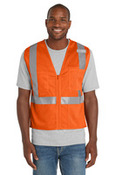 Ansi 107 Class 2 Mesh Zippered Vest